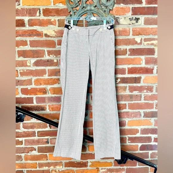 Like NEW White House Black Market PinStripe Pants - Picture 1 of 9